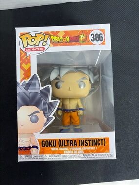 Funko Pop! Animation Goku Ultra Instinct #386 Dragon Ball Super Vinyl Figure